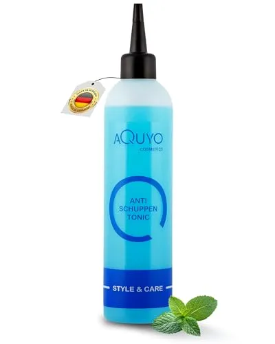 Anti Schuppen Tonic Kopfhaut Pflege bei trockener und juckender Haut (200ml) | Haartonikum gegen Schuppen und Juckreiz | Haarwasser mit Menthol, Panthenol & Allantoin