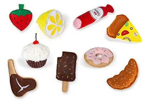 Karlie Katze Eiscreme - Katzenspielzeug - Textil - Braun - 11x5,5x2 cm