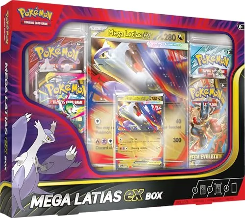 Pokémon TCG: Mega Latias ex Box mit Boosterpacks