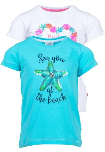 SALT AND PEPPER T-Shirt Beach (2-tlg) mit Glitzerdruck von SALT AND PEPPER