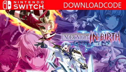 NEU Under Night In-Birth Exe Late Nintendo Switch Spiel Game Downloade Code NEW
