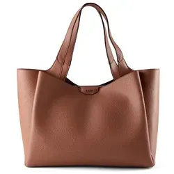 DKNY Willa Shopper Tasche Leder 37 cm  braun von DKNY
