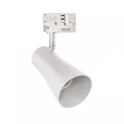 LED 3-Phasen Stromschienenstrahler GU10 Spot 230V - Deckenlampen & Kronleuchter mit verstellbarem Spot, energiesparend und ideal für moderne Innenräume.
