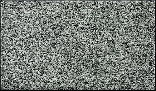 REDBEST Badematte Frisco schwarz-grau Größe 70x120 cm