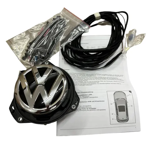 Original VW Rückfahrkamera KOMPLETT-SET + Kabel für VW Golf 7 VII ab 2012-