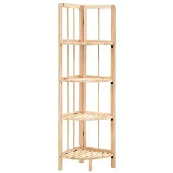 vidaXL Zedernholz Eckregal von vidaXL