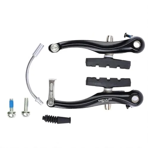 Paar/2 Paar V-Bremsen, Fahrradteile, vorne und hinten, V-Bremse aus Aluminiumlegierung, V-Bremsstücke 1