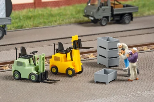 Auhagen 43695 Gabelstapler DFG 1002 1:120 Spur TT Bausatz Neu