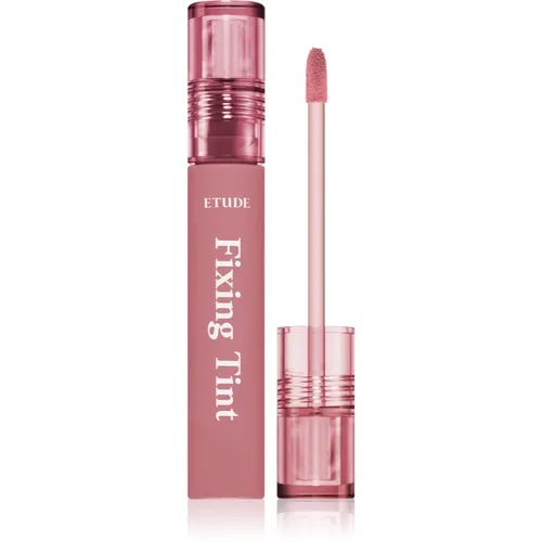 ETUDE Fixing Tint langanhaltender Lippenstift mit mattierendem Effekt Farbton #08 Dusty Biege 4 g