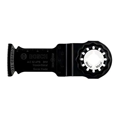 Tauchsägeblatt RB - 10er Pack AIZ 32 APB (2608664470) - Zubehör für Elektrowerkzeug, ermöglicht präzise Schnitte in Holz, Metall und Kunststoff mit innovativem Starlock-Aufnahmesystem für schnellen Wechsel und maximale Kontrolle.