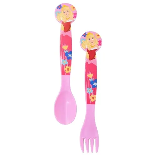 Produktbild STOR Kinderbesteck Set 2-teilig Disney Prinzessinnen Kunststoff
