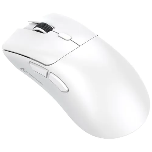 ATTACK SHARK R1 59g Superlight Maus - Mäuse mit PixArt PAW3311 Gaming-Sensor, 6 einstellbare DPI bis zu 18000 und 65 Stunden Akkulaufzeit - ideal für anspruchsvolle Gamer.