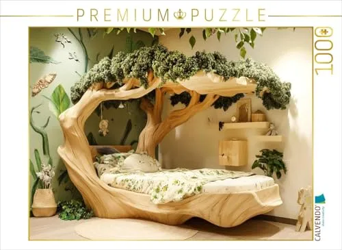 CALVENDO Puzzle EIN Motiv aus dem Kalender Wohnträume aus Holz | 1000 Teile Lege-Größe 64 x 48 cm Foto-Puzzle für glückliche Stunden