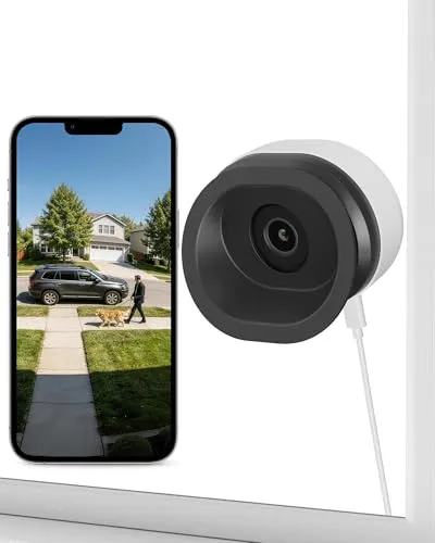 Anlapus A60 Pro 2K WLAN Fensterkamera – Magnetische Überwachungslösung