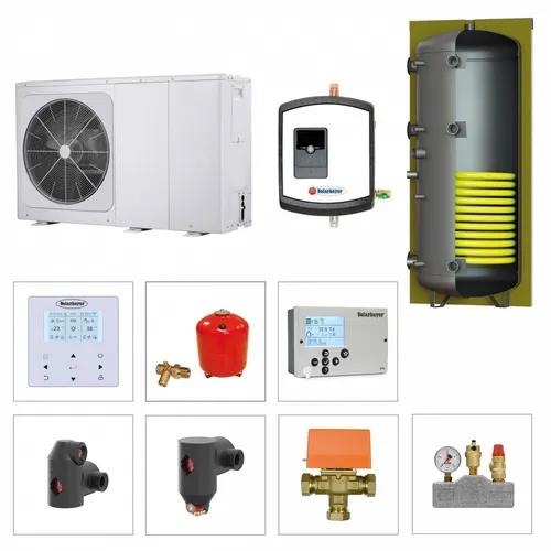 Solarbayer Wärmepumpenpaket LWM16/2xPS300 Friwa Set3