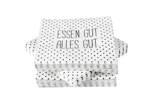 Bestlivings Papierserviette, (100 St., 100% Papier, 33x33 cm, 3-lagig, 1/4 Falz), Servietten vers. Motive - FSC-Zertifizierte Mundtücher