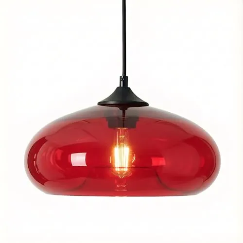 Lampenschirme Rot von HJXDtech