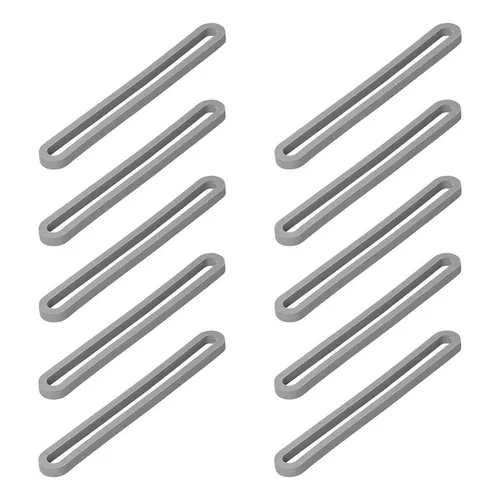 Spannring Gummi 130 x 5 x 5 mm - Set von 10 Stück
