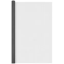 vidaXL Fliegengitter Fiberglas 112x500 cm Schwarz - Schwarz