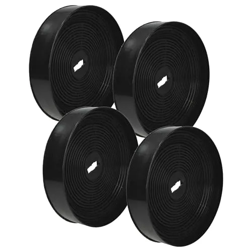 vhbw 4x Filter Aktivkohlefilter kompatibel mit Oranier Sinus, Visio Dunstabzugshaube