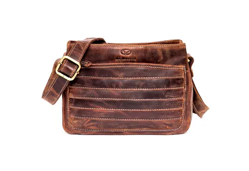 ALMADIH Umhängetasche AYA – Elegante Ledertasche für Damen - Umhängetaschen – Die AYA Lederumhängetasche vereint stilvolles Design mit funktionaler Innenraumaufteilung für optimale Organisation und schnellen Zugriff auf Ihre Essentials.