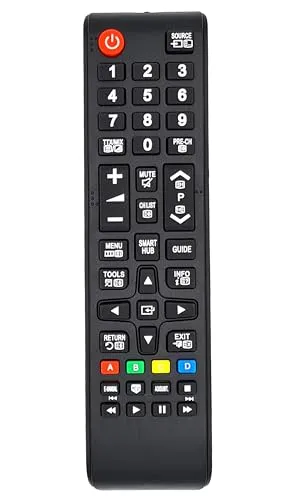 Produktbild Ersatz Fernbedienung for Samsung TV UE46F6470SSXZG UE46F6500 UE46F6500SB UE46F6500SS UE46F6500SSXZG UE46F6510