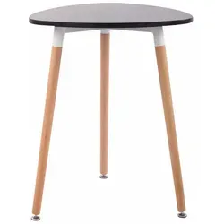 CLP Küchentisch ABENRA I Bistrotisch aus MDF und Buchenholz von CLP