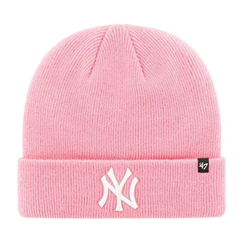 '47 Brand Beanie Wintermütze - Basic New York Yankees rosa