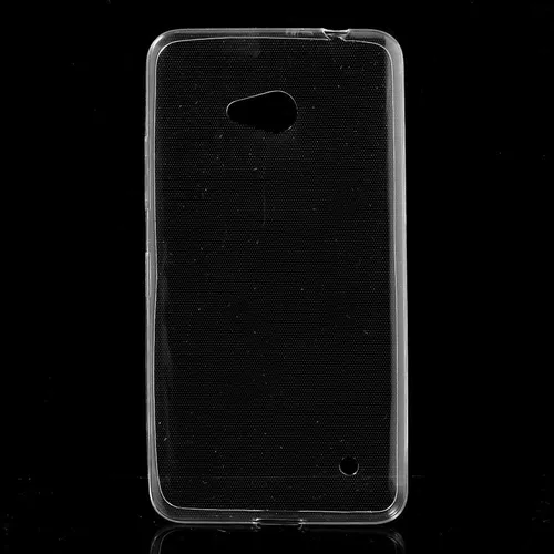 Produktbild Microsoft Lumia 640 Hülle Transparent Silikon Case durchsichtige Handyhülle