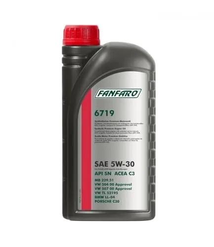 FANFARO Motoröl 5W-30 6719 Motor Öl ACEA C3 API SN 1L