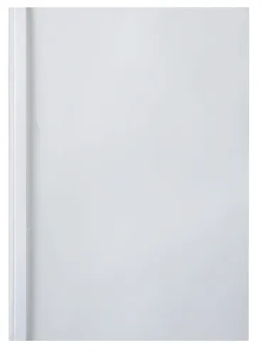 GBC Thermobindemappen IB370410 A5 - 100 Stück - Sonstige, transparente Vorderseite und weiße Kartonrückseite, ideal für eine professionelle Präsentation von bis zu 15 Blatt.