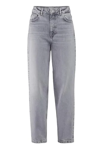hessnatur Jeans Damen NELE High Rise Barrel Leg aus Bio-Denim | nachhaltig und fair hergestellt (Fair Wear Foundation)