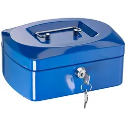 Alco Geldkassette Stahlblech 152x119xx76mm blau