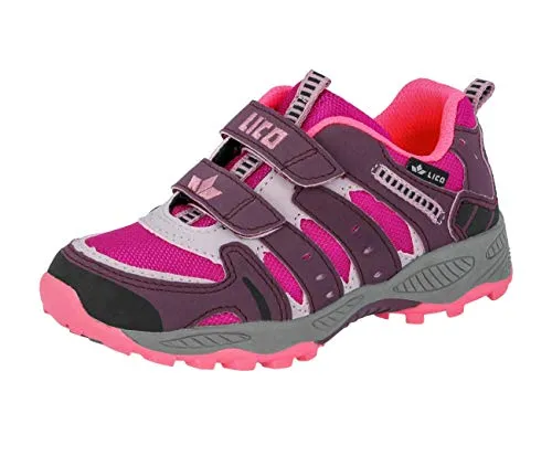 Lico Unisex Kinder Fremont V Trekking- & Wanderhalbschuhe, Bordeaux Rosa, 40 EU - Wanderschuhe, atmungsaktiv und ideal für kleine Abenteurer, die Komfort und Halt beim Trekking suchen.