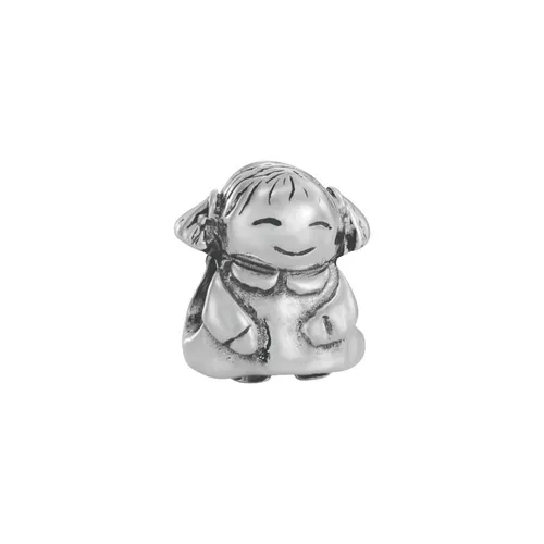 Pandora Charm Damen Kleines Mädchen aus Sterlingsilber 790375 - Eleganter Charm aus 925 Sterlingsilber, ideal für persönliche Schmuckstücke. Verleiht deinem Stil eine besondere Note und ist perfekt für jeden Anlass.