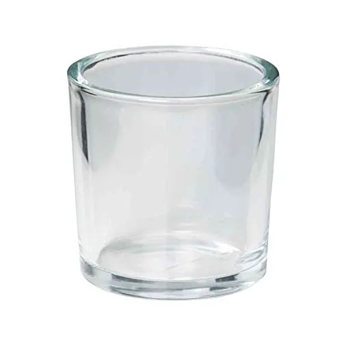 INNA-Glas Kerzenglas Levin, Zylinder in weiß von INNA-Glas