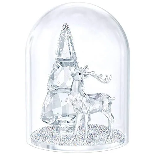 Swarovski Weihnachtsfigur GLASGLOCKE - TANNENBAUM & HIRSCH - Dekofiguren: Elegante Weihnachtsdekoration aus Kristall, ideal für festliche Stimmung und als Geschenk.
