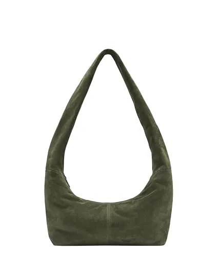 Liebeskind Bo Schultertasche Leder 35 cm grün - Handtaschen in modernem Design, aus hochwertigem Leder mit geräumigem Innenfach und praktischem Reißverschluss für schnellen Zugriff auf Ihre Essentials.