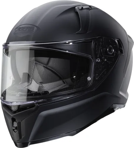 Caberg Avalon X Integralhelm - Matt-Schwarz - S - Motorradhelm mit sportlichem Design, kratzfestem Visier und integrierter Sonnenblende. Ideal für Alltag und lange Strecken, bietet hohen Komfort und Sicherheit nach ECE 22.06.