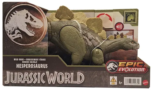 Mattel Jurassic World Epic Evolution Actionfigur Wild Roar Hesperosaurus