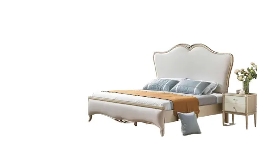 Xlmoebel Schlafzimmer-Set Luxus Schlafzimmermöbel in modernem Design mit Nachttischen, (Bett + 2x Nachttische), Hergestellt in Europa