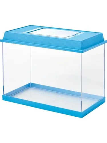 Fauna-Box 41x23x29cm 20L: Praktisches Terrarium - Hundeboxen - Transparentes 20L Terrarium mit einfacher Zugangstür und Belüftungsöffnungen, ideal für den Transport von Fischen und Amphibien oder als vorübergehende Aufzuchtstation.