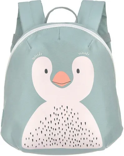 LÄSSIG Kleiner Kinderrucksack für Kita - Pinguin Design - Schulranzen für kleine Abenteurer: Mit 3,5 L Volumen, höhenverstellbaren Schultergurten und wasserabweisendem Material für optimalen Tragekomfort und Schutz bei jedem Ausflug.