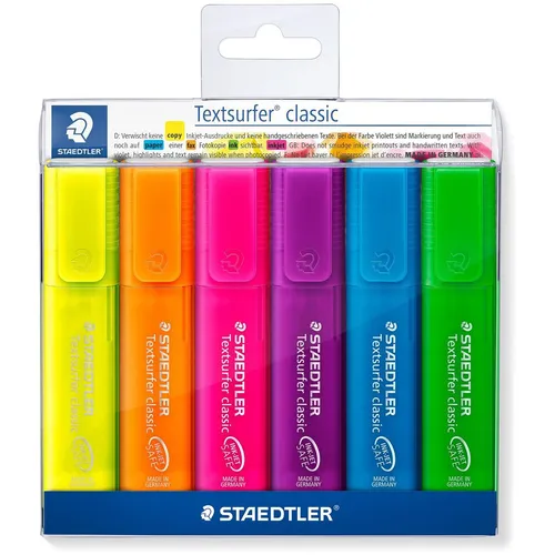 Staedtler Textmarker Textsurfer clas 6St Etui
