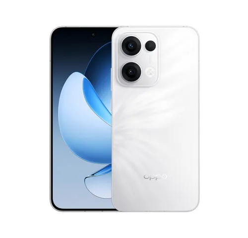 Oppo Reno13 5G - 256GB/12GB RAM Dual-SIM in Plume White - Handys und Smartphones: Mittelklasse Smartphone mit 5G Unterstützung und 6,6 Zoll Display für beeindruckende Multimedia-Erlebnisse.