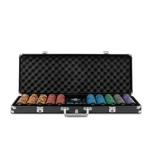 Poker Pokerset Alukoffer mit 500 Pokerchips