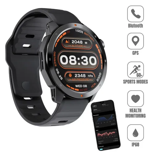 Kiano Watch Xtreme GPS Smartwatch 1,43