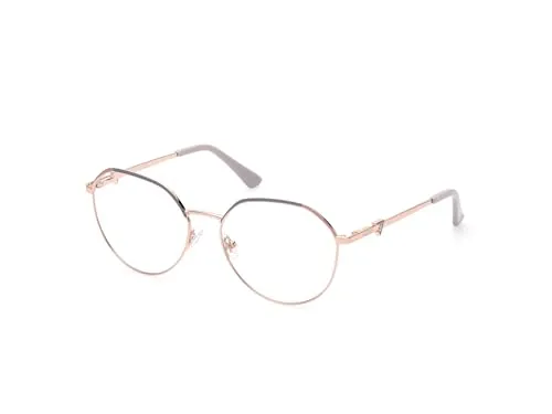 GUESS Damen GU2866 Sonnenbrille, Glänzendes Roségold von GUESS