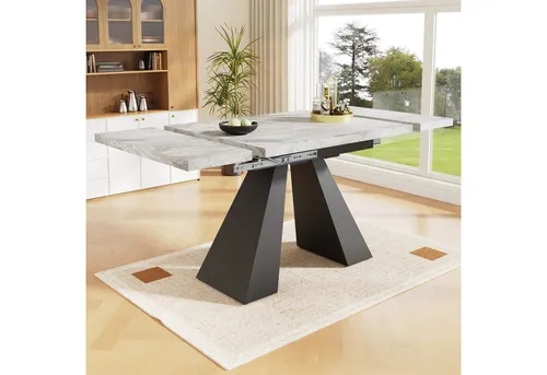Merax Sideboard Kommode mit Rattantüren – Elegantes Stauraumwunder