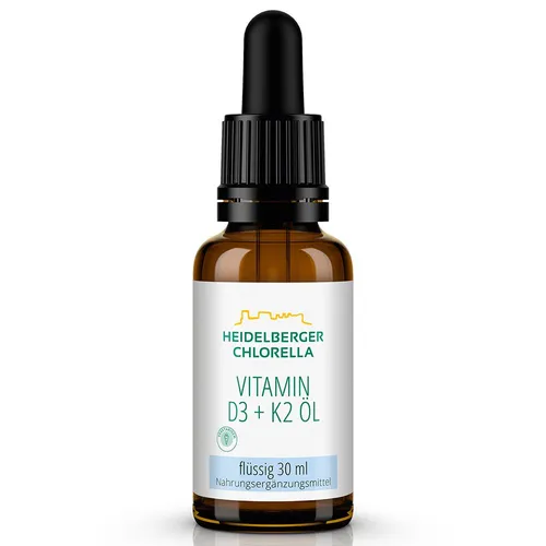 Vitamin D3 + K2 Öl Tropfen - Arzneimittel: Vitamin D3 + K2 Öl Tropfen 30 ml, unterstützt das Immunsystem und die Knochengesundheit, versandkostenfrei.